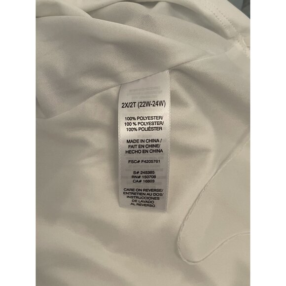 Signature Collection Plus Size 2X Floral Hawaiian Summer Tank Maxi Dress Colorfu - Picture 10 of 10